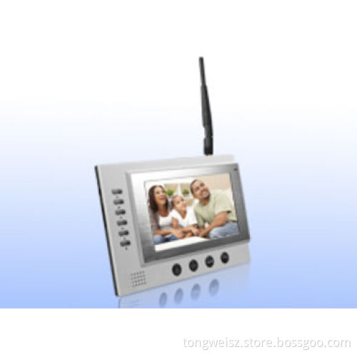 Smart home wireless video doorphones, 7-inch color TFT LCD screen, recording